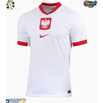 Ženski Nogometni dresi Poljska Domači EP 2024 Kratek Rokav